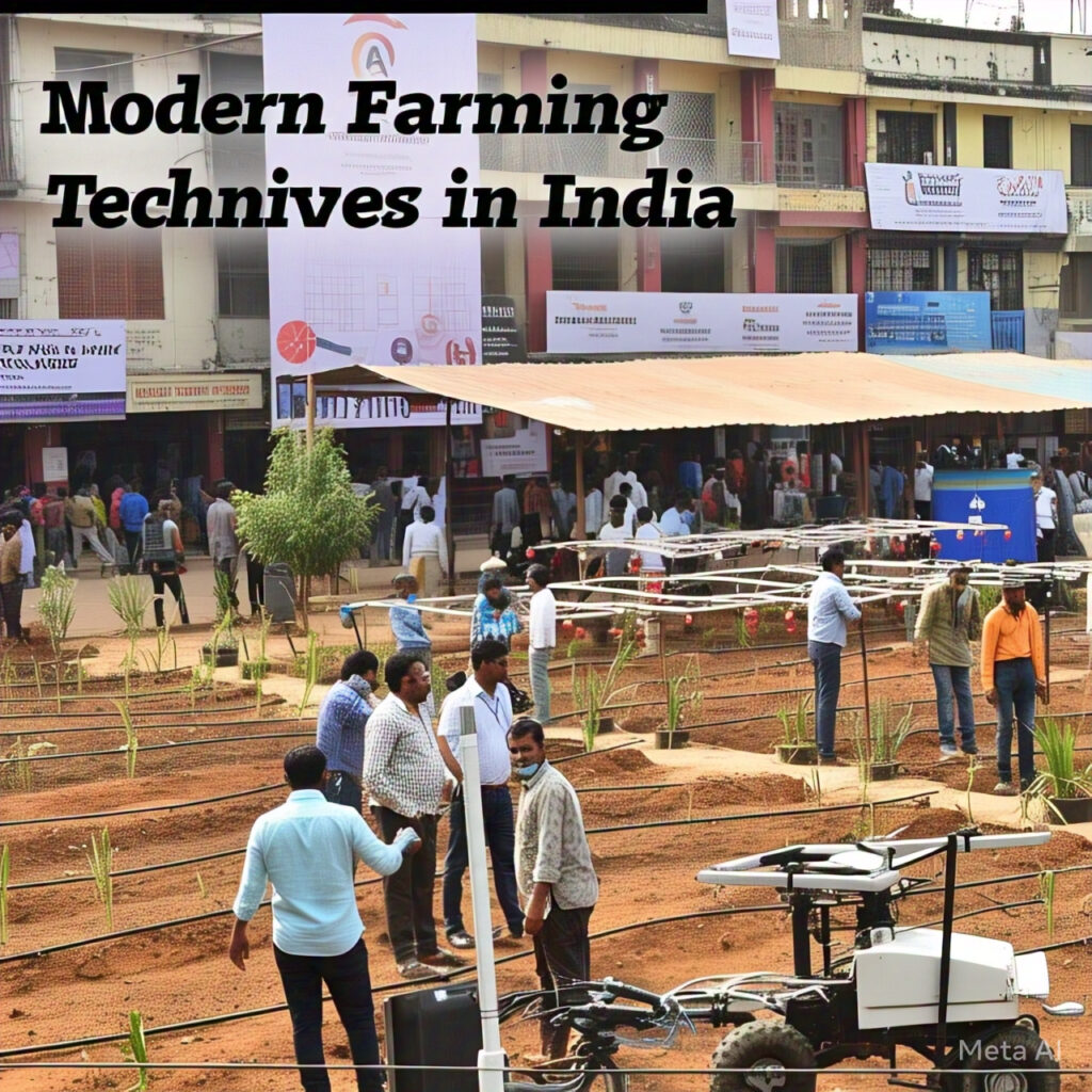 🚜 Modern Farming Techniques – Revolutionizing Indian Agriculture