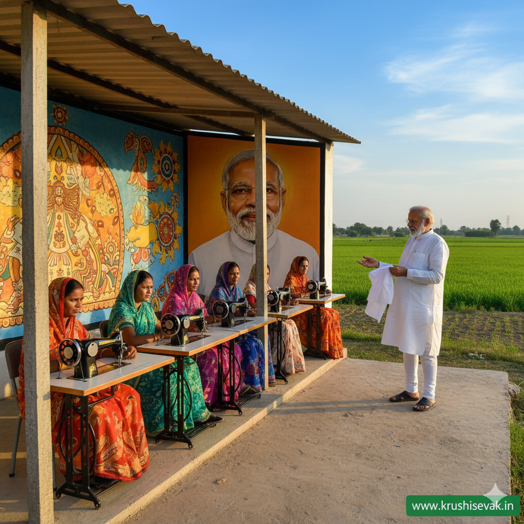 मोफत शिलाई मशीन योजना २०२५ (PM विश्वकर्मा)