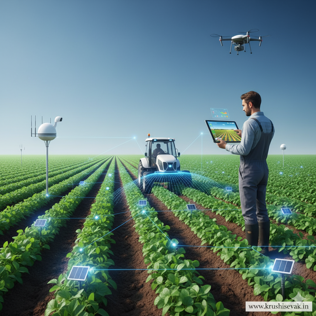 ​Smart Farming: Utilizing Sensors, IoT, and Data Analytics