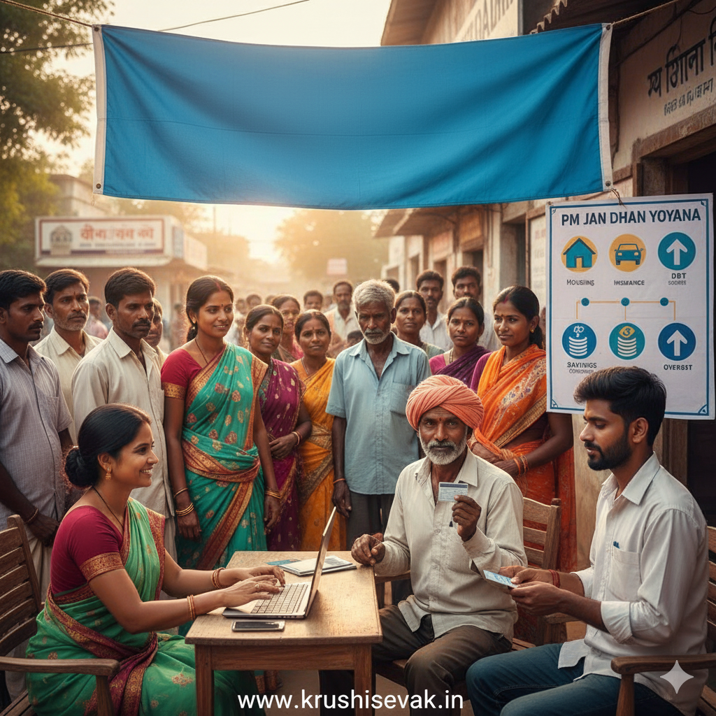 💰 प्रधानमंत्री जन धन योजना (PMJDY) २०२५: प्रक्रिया, माहिती आणि आवश्यक घटक